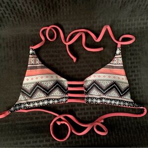 KHONGBOON Swimwear Tribal Print Bikini Top